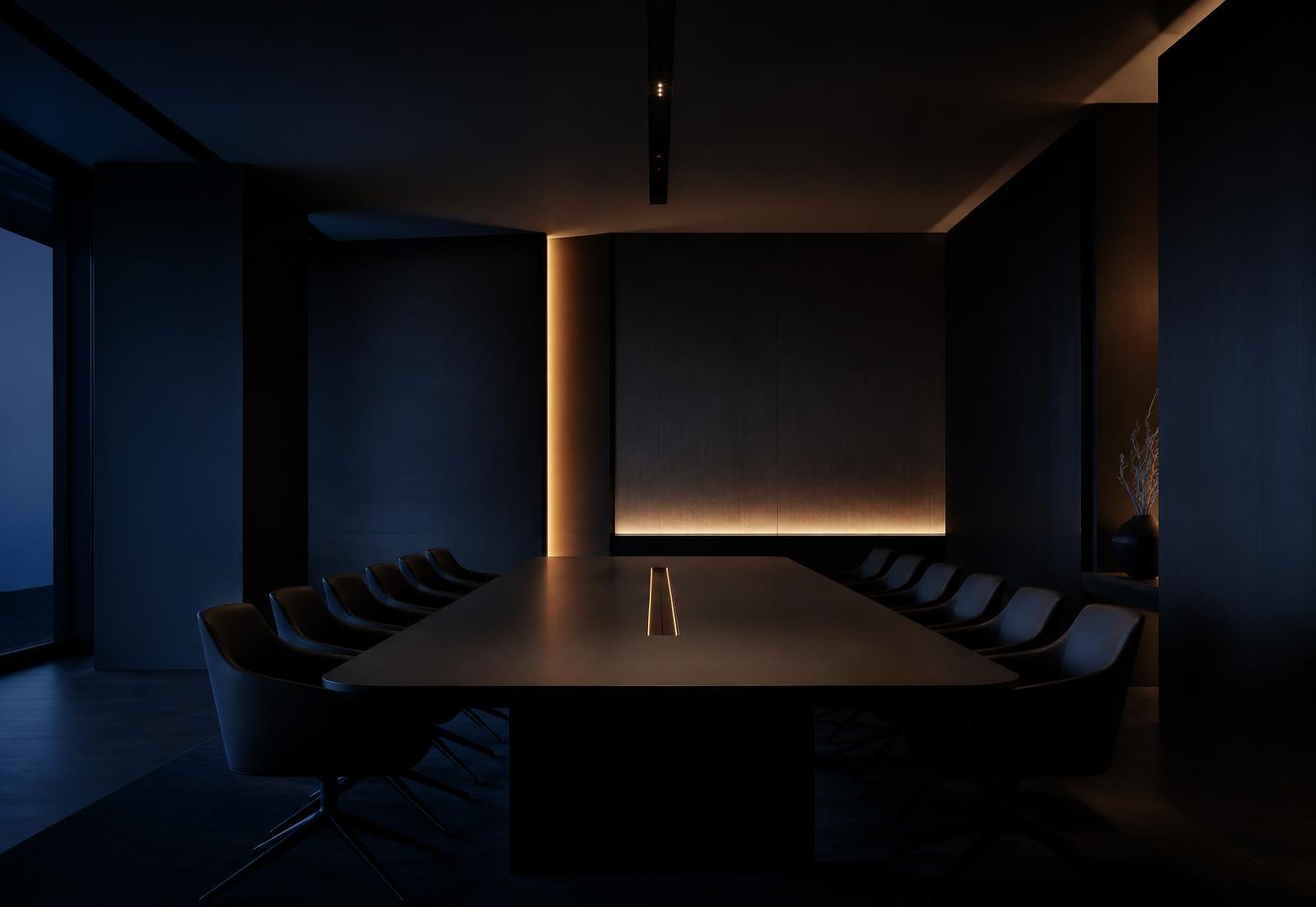 Sala del consiglio dello studio